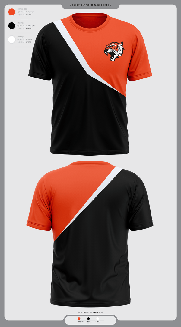 Short Sleeve Performance Shirt, Orangeville Bengals, Baseball, Teamtime, Team time, sublimation, custom sports apparel, team uniforms, spirit wear, spiritwear, sports uniforms, custom shirts, team store, custom team store, fundraiser sports, apparel fundraiser