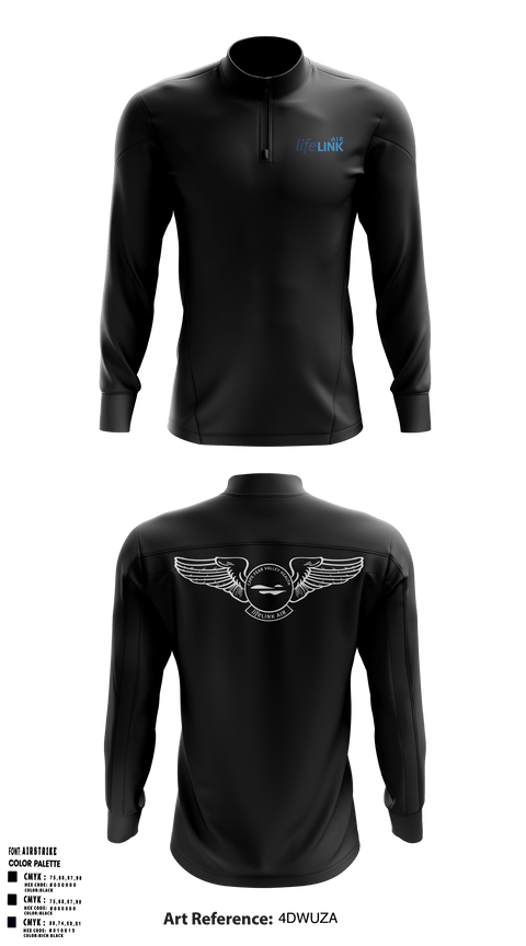 Quarter Zip Jacket, LifeLINK AIR, , Teamtime, Team time, sublimation, custom sports apparel, team uniforms, spirit wear, spiritwear, sports uniforms, custom shirts, team store, custom team store, fundraiser sports, apparel fundraiser