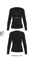 Honest Home Services LLC 8474691 Women's Long Sleeve V-neck Shirt -1 10