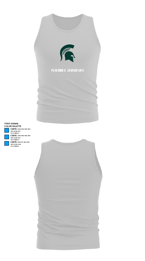 Tank Top, Pembroke Jr Spartans, Cheer, Teamtime, Team time, sublimation, custom sports apparel, team uniforms, spirit wear, spiritwear, sports uniforms, custom shirts, team store, custom team store, fundraiser sports, apparel fundraiser