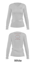 LEGION'S FRAMING LLC 97462768 Women's Long Sleeve V-neck Shirt - 16