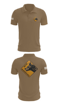 317th support maintenance company 3788646 Short Sleeve Performance Polo - 7