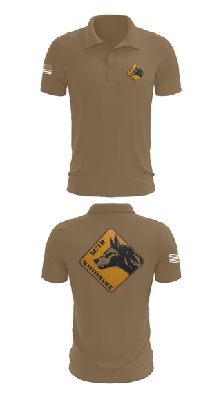 Short Sleeve Performance Polo, 317th support maintenance company, Army, Teamtime, Team time, sublimation, custom sports apparel, team uniforms, spirit wear, spiritwear, sports uniforms, custom shirts, team store, custom team store, fundraiser sports, apparel fundraiser