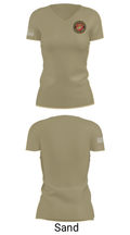 464 infantry 33757917 Women's Short Sleeve V-neck Shirt - 44