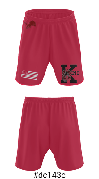 Athletic Shorts With Pockets, Martin Luther King Jr High School Tennis, Tennis, Teamtime, Team time, sublimation, custom sports apparel, team uniforms, spirit wear, spiritwear, sports uniforms, custom shirts, team store, custom team store, fundraiser sports, apparel fundraiser