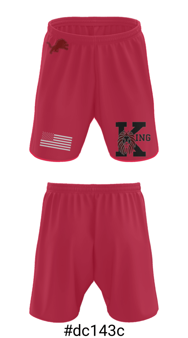 Athletic Shorts With Pockets, Martin Luther King Jr High School Tennis, Tennis, Teamtime, Team time, sublimation, custom sports apparel, team uniforms, spirit wear, spiritwear, sports uniforms, custom shirts, team store, custom team store, fundraiser sports, apparel fundraiser