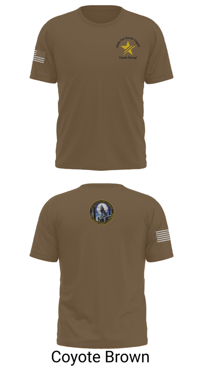 USAG Fort Hunter Liggett 63264859 Short Sleeve Performance Shirt - 14