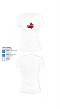 Boone Toreadors Track & Field 97808854 Women's Short Sleeve V-neck Shirt - 18