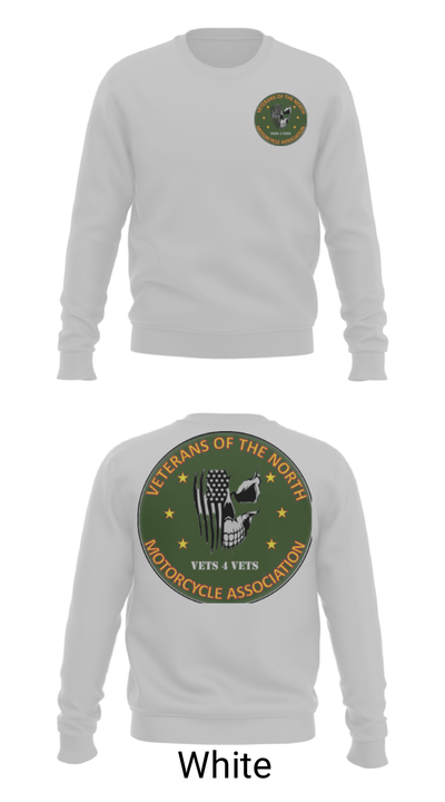 Veterans of the North 96790604 Crew Neck Sweatshirt - 2