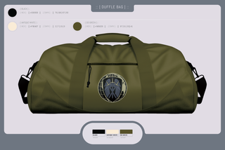 Duffle Bag, Overwatch Defense International, , Teamtime, Team time, sublimation, custom sports apparel, team uniforms, spirit wear, spiritwear, sports uniforms, custom shirts, team store, custom team store, fundraiser sports, apparel fundraiser