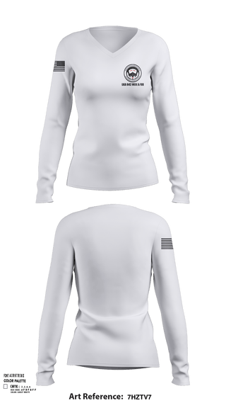 Women's Long Sleeve Vneck Shirt, Schwarze Gruppe 642, , Teamtime, Team time, sublimation, custom sports apparel, team uniforms, spirit wear, spiritwear, sports uniforms, custom shirts, team store, custom team store, fundraiser sports, apparel fundraiser