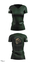 3rd PLT Black Sheep 32884167 Women's Short Sleeve V-neck Shirt - 88