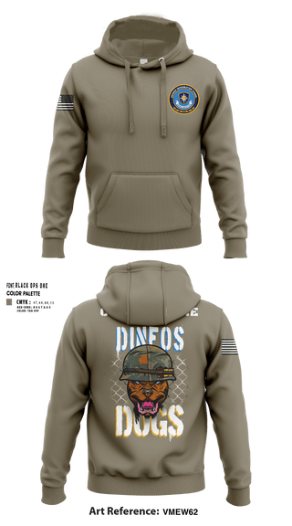 Hoodie, DINFOS, Army, Teamtime, Team time, sublimation, custom sports apparel, team uniforms, spirit wear, spiritwear, sports uniforms, custom shirts, team store, custom team store, fundraiser sports, apparel fundraiser