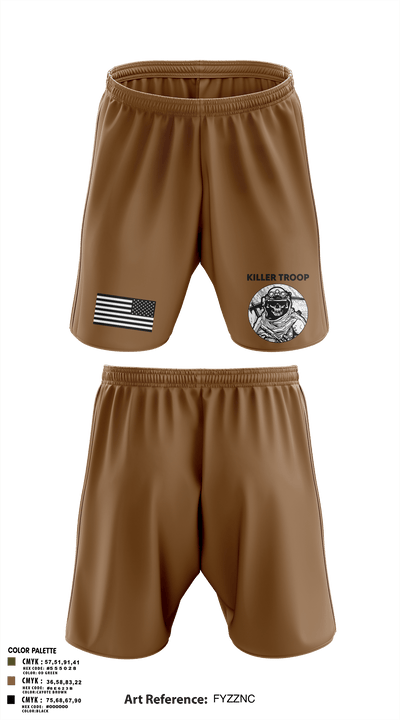 Killer Troop 45999065 Athletic Shorts With Pockets - 2