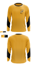 Pontotoc Warriors 5056455 Long Sleeve Performance Shirt - 1