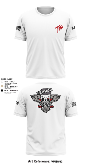 Old School Cotton Feel Shirt, Terro Squad, Army, Teamtime, Team time, sublimation, custom sports apparel, team uniforms, spirit wear, spiritwear, sports uniforms, custom shirts, team store, custom team store, fundraiser sports, apparel fundraiser