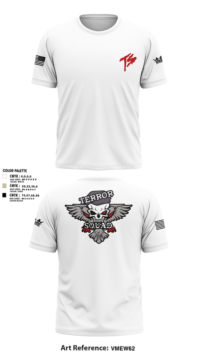 Terro Squad 89875983 Old School Cotton Feel Shirt - 2