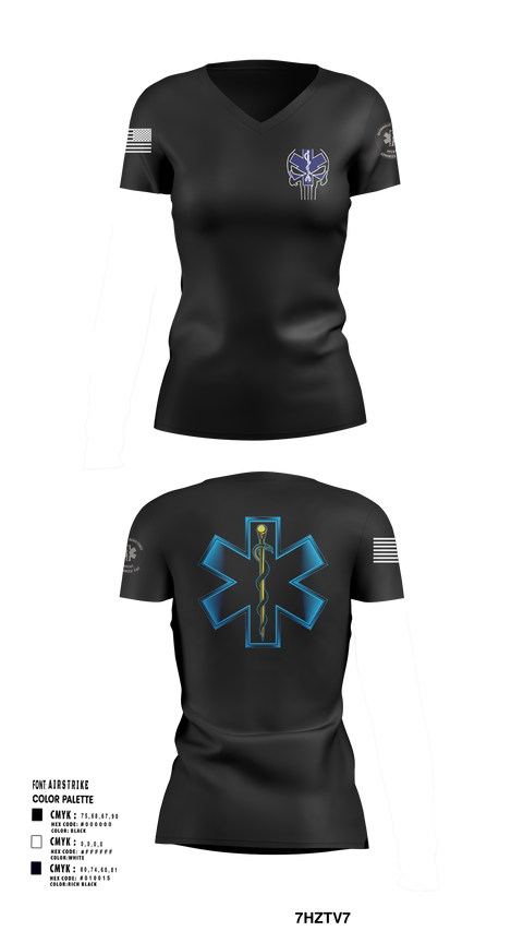 Womens Short Sleeve Vneck Shirt, 700, Army, Teamtime, Team time, sublimation, custom sports apparel, team uniforms, spirit wear, spiritwear, sports uniforms, custom shirts, team store, custom team store, fundraiser sports, apparel fundraiser