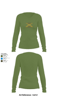 ALPHA ROCK 20137343 Women's Long Sleeve V-neck Shirt - 42