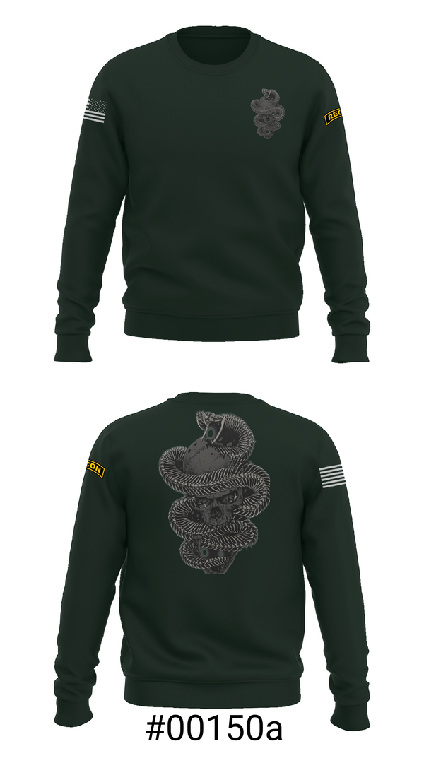 Crew Neck Sweatshirt, HHC 1-8IN SCT, Army, Teamtime, Team time, sublimation, custom sports apparel, team uniforms, spirit wear, spiritwear, sports uniforms, custom shirts, team store, custom team store, fundraiser sports, apparel fundraiser