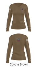5th Armored Brigade 44800890 Women's Long Sleeve V-neck Shirt - 17