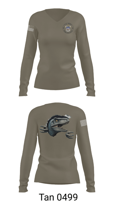 Seminar 3 34881717 Women's Long Sleeve V-neck Shirt - 77