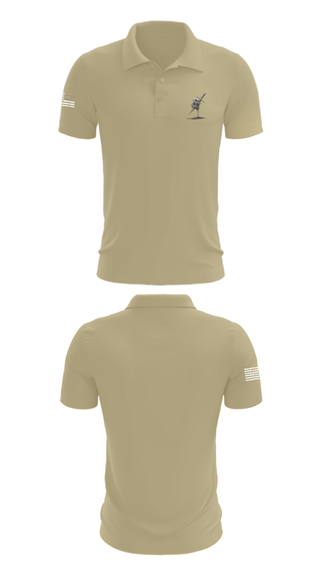 Short Sleeve Performance Polo, B Btry 2142, National Guard, Teamtime, Team time, sublimation, custom sports apparel, team uniforms, spirit wear, spiritwear, sports uniforms, custom shirts, team store, custom team store, fundraiser sports, apparel fundraiser