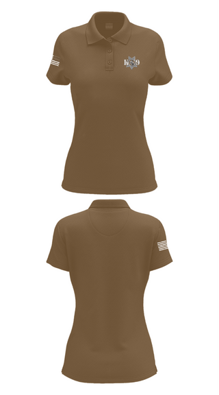 Womens Short Sleeve Performance Polo, Fresno Police Department K9 Unit, Police, Teamtime, Team time, sublimation, custom sports apparel, team uniforms, spirit wear, spiritwear, sports uniforms, custom shirts, team store, custom team store, fundraiser sports, apparel fundraiser