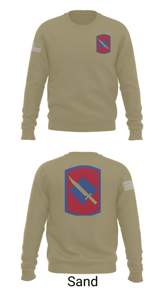 Crew Neck Sweatshirt, 39th Infantry Brigade, , Teamtime, Team time, sublimation, custom sports apparel, team uniforms, spirit wear, spiritwear, sports uniforms, custom shirts, team store, custom team store, fundraiser sports, apparel fundraiser