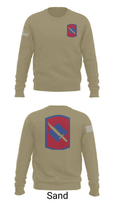 39th Infantry Brigade 34515329 Crew Neck Sweatshirt - 85
