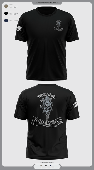 Short Sleeve Performance Shirt, 3RD PLT95TH CBRN3rd plt, Army, Teamtime, Team time, sublimation, custom sports apparel, team uniforms, spirit wear, spiritwear, sports uniforms, custom shirts, team store, custom team store, fundraiser sports, apparel fundraiser