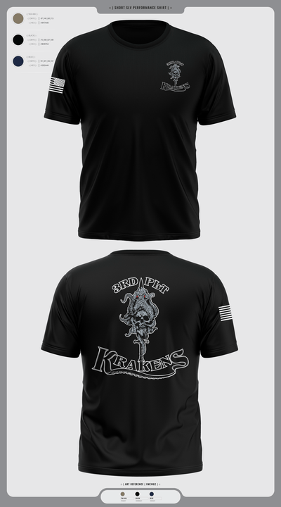 3RD PLT95TH CBRN 57596353 Short Sleeve Performance Shirt - 2