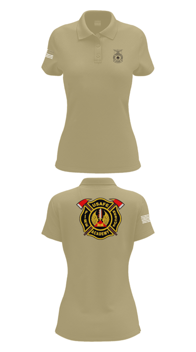 435th CTS 2997096 Women's Short Sleeve Performance Polo  - 95