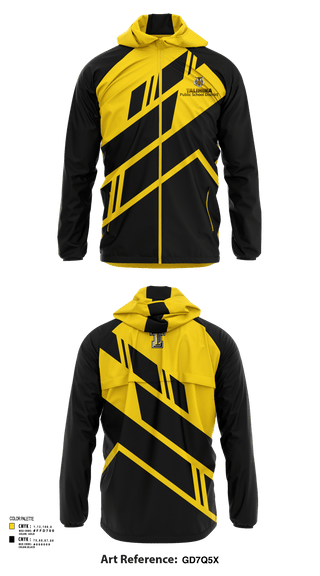 Windbreaker, Talihina High School Band, Spirit Store, Teamtime, Team time, sublimation, custom sports apparel, team uniforms, spirit wear, spiritwear, sports uniforms, custom shirts, team store, custom team store, fundraiser sports, apparel fundraiser