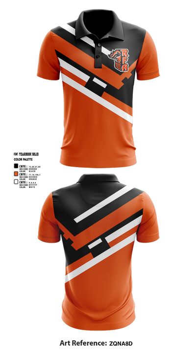 RFA 80908341 Short Sleeve Performance Polo - 1