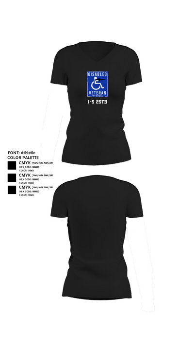 1-5 25th 6477300 Women's Short Sleeve V-neck Shirt - 24
