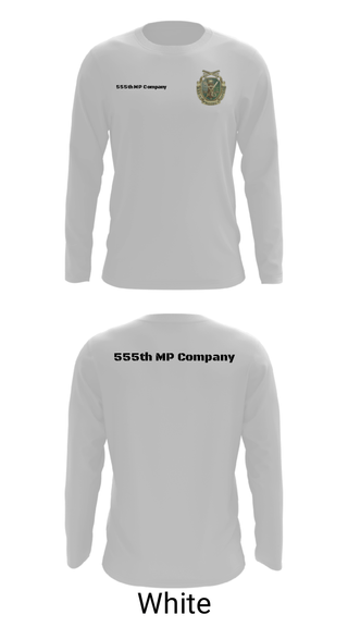 Long Sleeve Performance Shirt, 555th MP Company, Army, Teamtime, Team time, sublimation, custom sports apparel, team uniforms, spirit wear, spiritwear, sports uniforms, custom shirts, team store, custom team store, fundraiser sports, apparel fundraiser