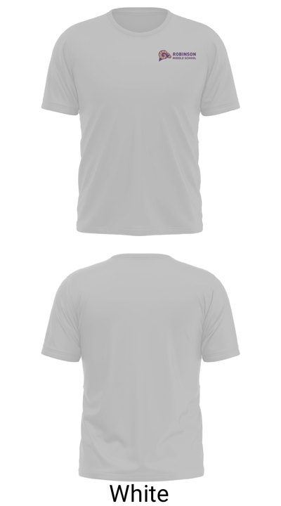 Robinson Middle School Track 2312219 Short Sleeve Performance Shirt - 5