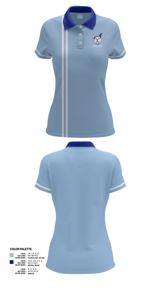 Womens Short Sleeve Performance Polo, West Allis Central High School Bowling, Bowling, Teamtime, Team time, sublimation, custom sports apparel, team uniforms, spirit wear, spiritwear, sports uniforms, custom shirts, team store, custom team store, fundraiser sports, apparel fundraiser
