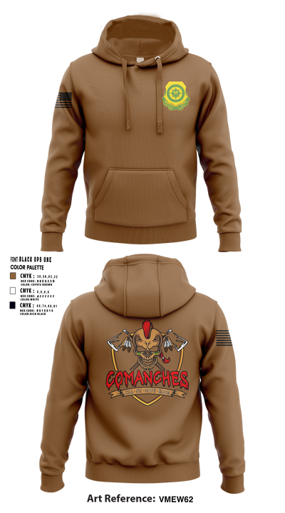 C Co., 795th MP BN 49613794 Hoodie - 1