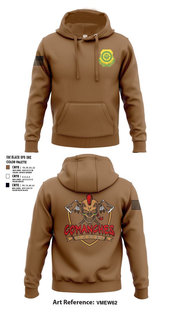 Hoodie, C Co., 795th MP BN, Army, Teamtime, Team time, sublimation, custom sports apparel, team uniforms, spirit wear, spiritwear, sports uniforms, custom shirts, team store, custom team store, fundraiser sports, apparel fundraiser