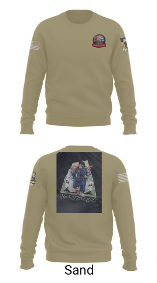 Crew Neck Sweatshirt, AIMD IWAKUNI, Navy, Teamtime, Team time, sublimation, custom sports apparel, team uniforms, spirit wear, spiritwear, sports uniforms, custom shirts, team store, custom team store, fundraiser sports, apparel fundraiser