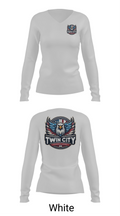 Twin City Overhead Door 66007785 Women's Long Sleeve V-neck Shirt - 16