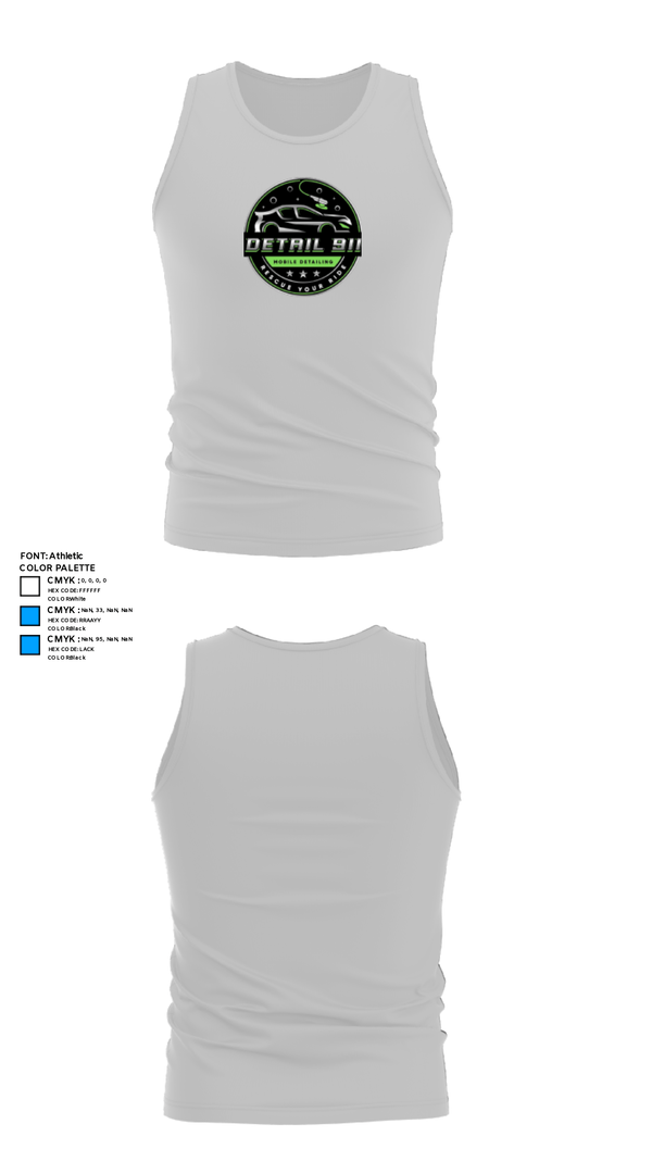 Tank Top, Detail 911, , Teamtime, Team time, sublimation, custom sports apparel, team uniforms, spirit wear, spiritwear, sports uniforms, custom shirts, team store, custom team store, fundraiser sports, apparel fundraiser