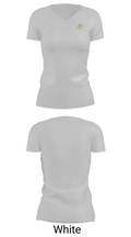 Barstow Little League Softball 86205357 Women's Short Sleeve V-neck Shirt - 19