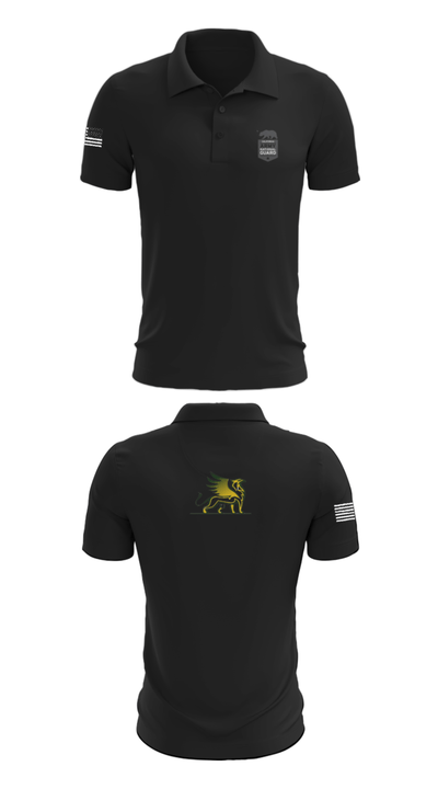 Azusa Griffins 57653557 Short Sleeve Performance Polo - 26