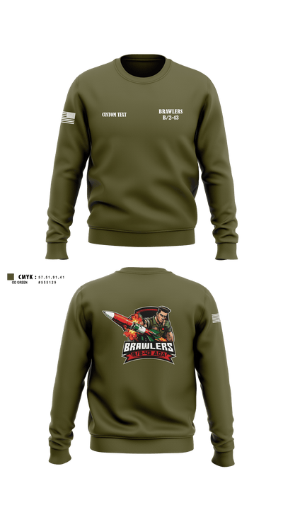 Brawlers 43013823 Crew Neck Sweatshirt - 4