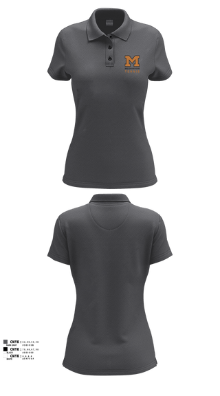 Womens Short Sleeve Performance Polo, Girls Tennis McDonogh School, Tennis, Teamtime, Team time, sublimation, custom sports apparel, team uniforms, spirit wear, spiritwear, sports uniforms, custom shirts, team store, custom team store, fundraiser sports, apparel fundraiser