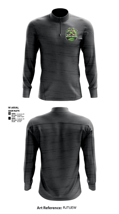 Mowbros 38789795 Quarter Zip Jacket - 1