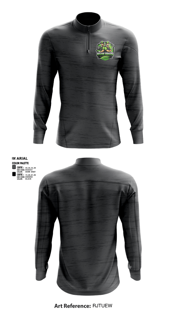 Quarter Zip Jacket, Mowbros, , Teamtime, Team time, sublimation, custom sports apparel, team uniforms, spirit wear, spiritwear, sports uniforms, custom shirts, team store, custom team store, fundraiser sports, apparel fundraiser